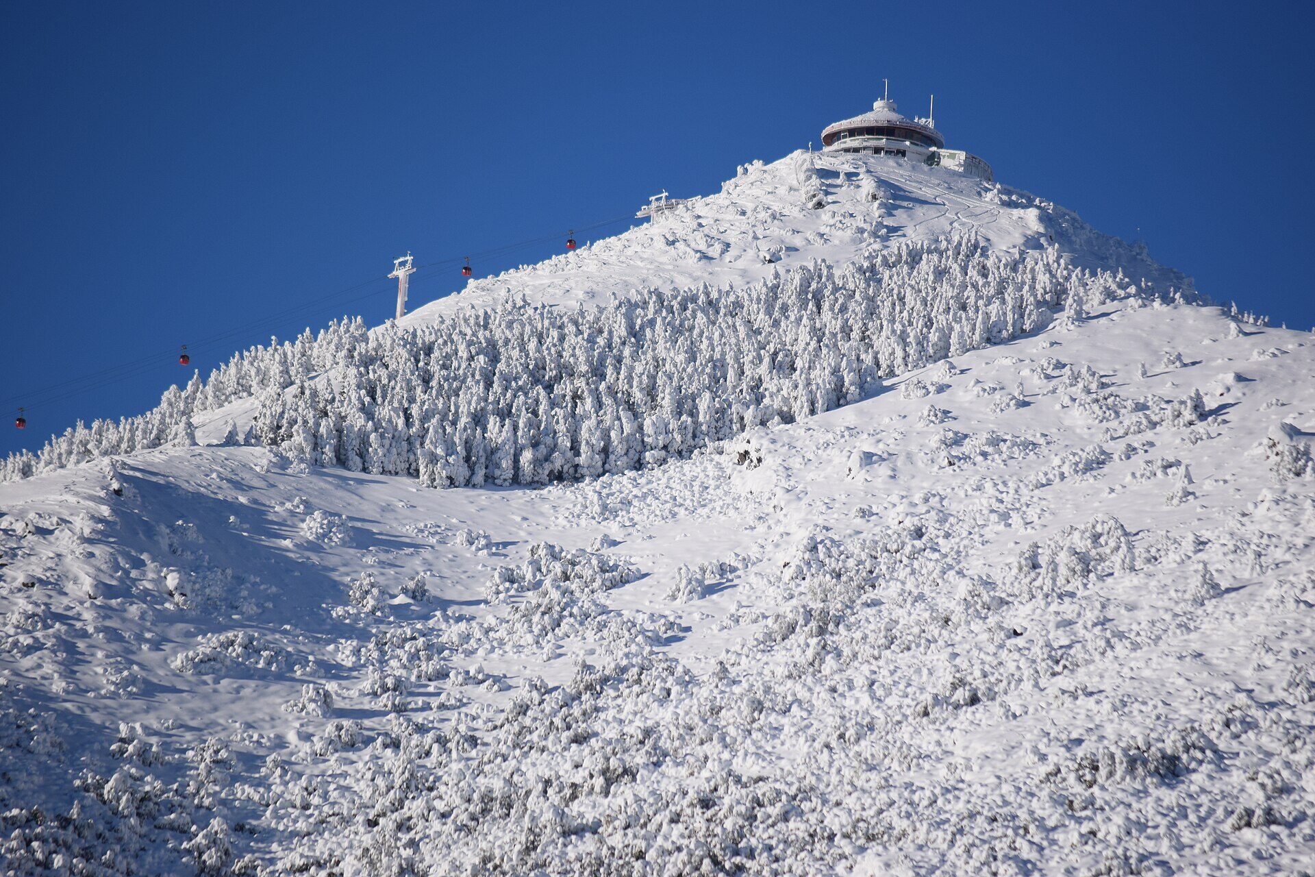 El Cerro Otto nevado